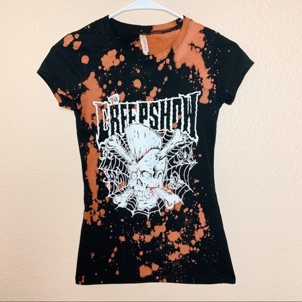 The Creepshow Skull Bandshirt Tie Dye DIY